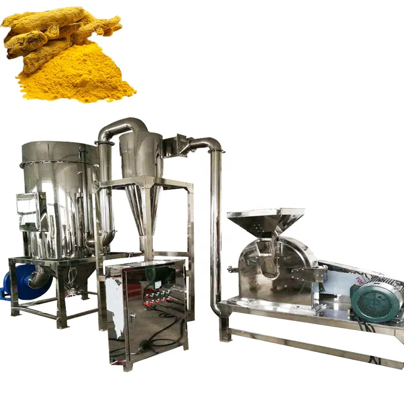 Dehydrated white onion flakes powder making machine spices flour mill food pulverizer machine for sale