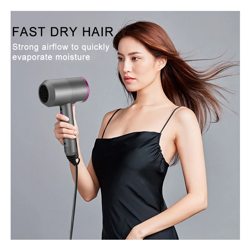 Brand New Professional Foldable Infrared Hair Dryer Adjustable Heat Hotel Hair Dryer Hammer Professional bldc hair dryer
