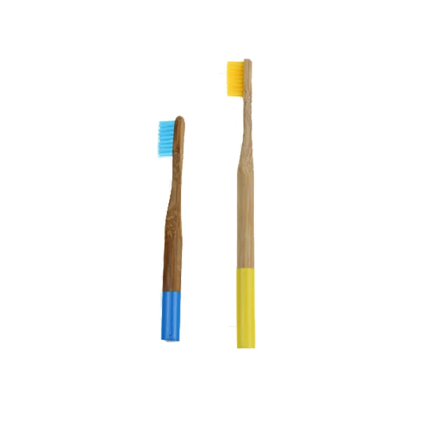 Plant Based Bamboo Round Short Handle Toothbrush Amazon
