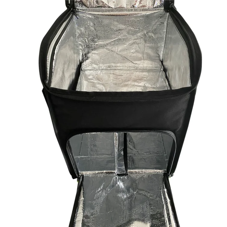 Custom Large Lunch Cooler Bag Backpack Insulation Thermal Bag Sac Suitcase Fast Food Delivery Bag