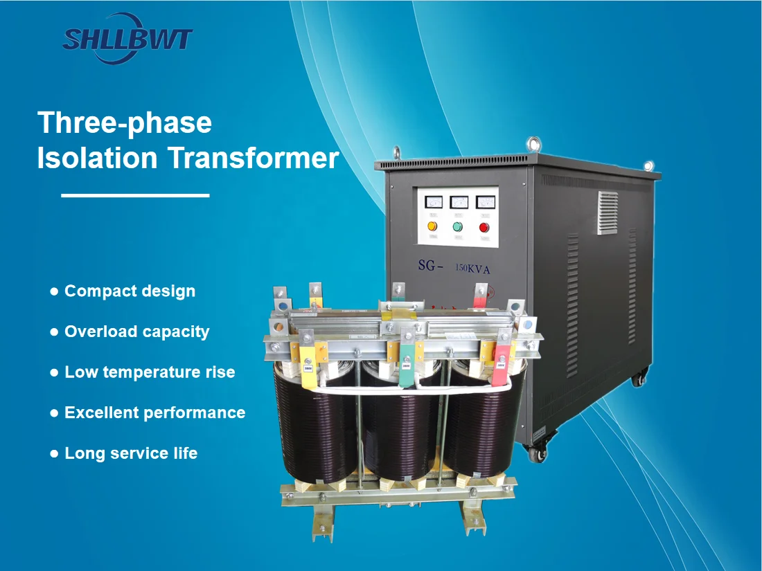 80KVA three phase isolated power transformer price with 480V 415V to 240V 208V