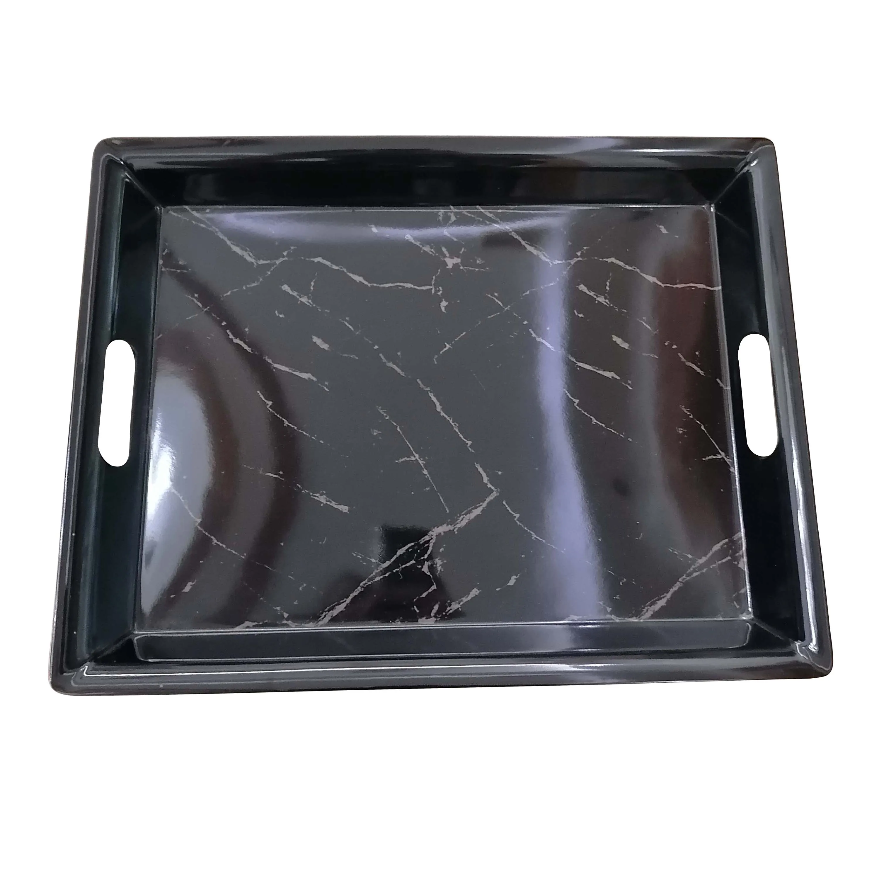 
China Manufacturer New Style Customized Print Rectangle shape Melamine Tray 