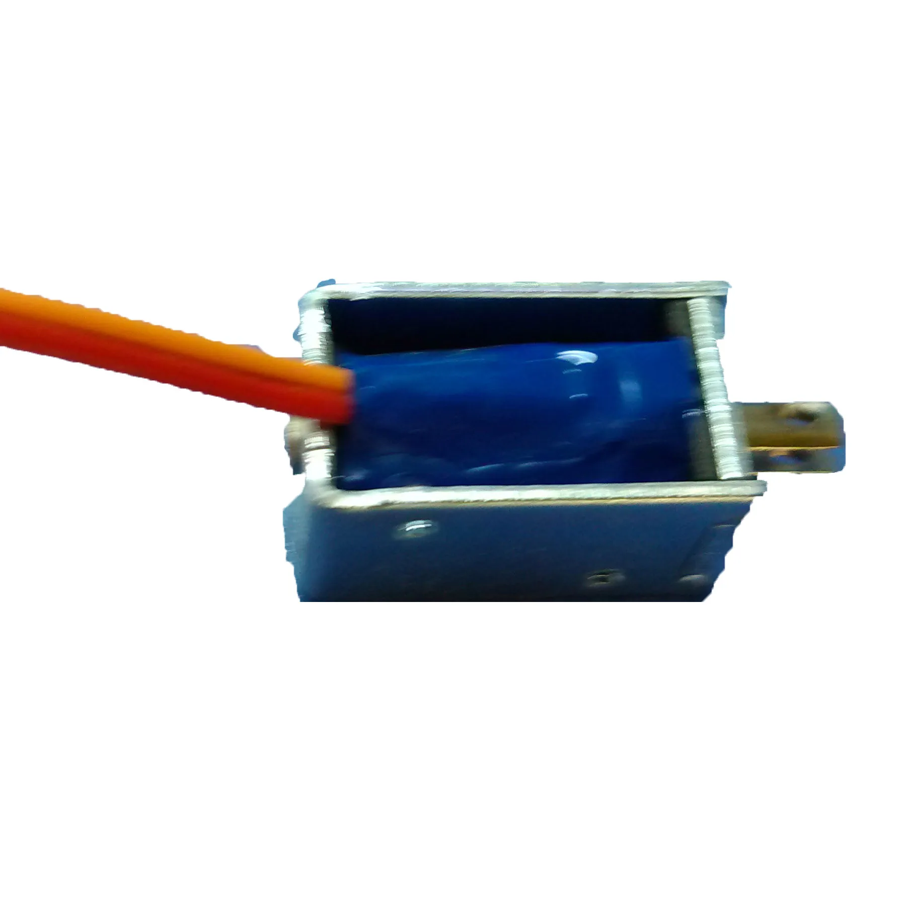 U0420 micro solenoid DC12V  push-pull frame type electromagnet  mini solenoid for lockers and letter boxes