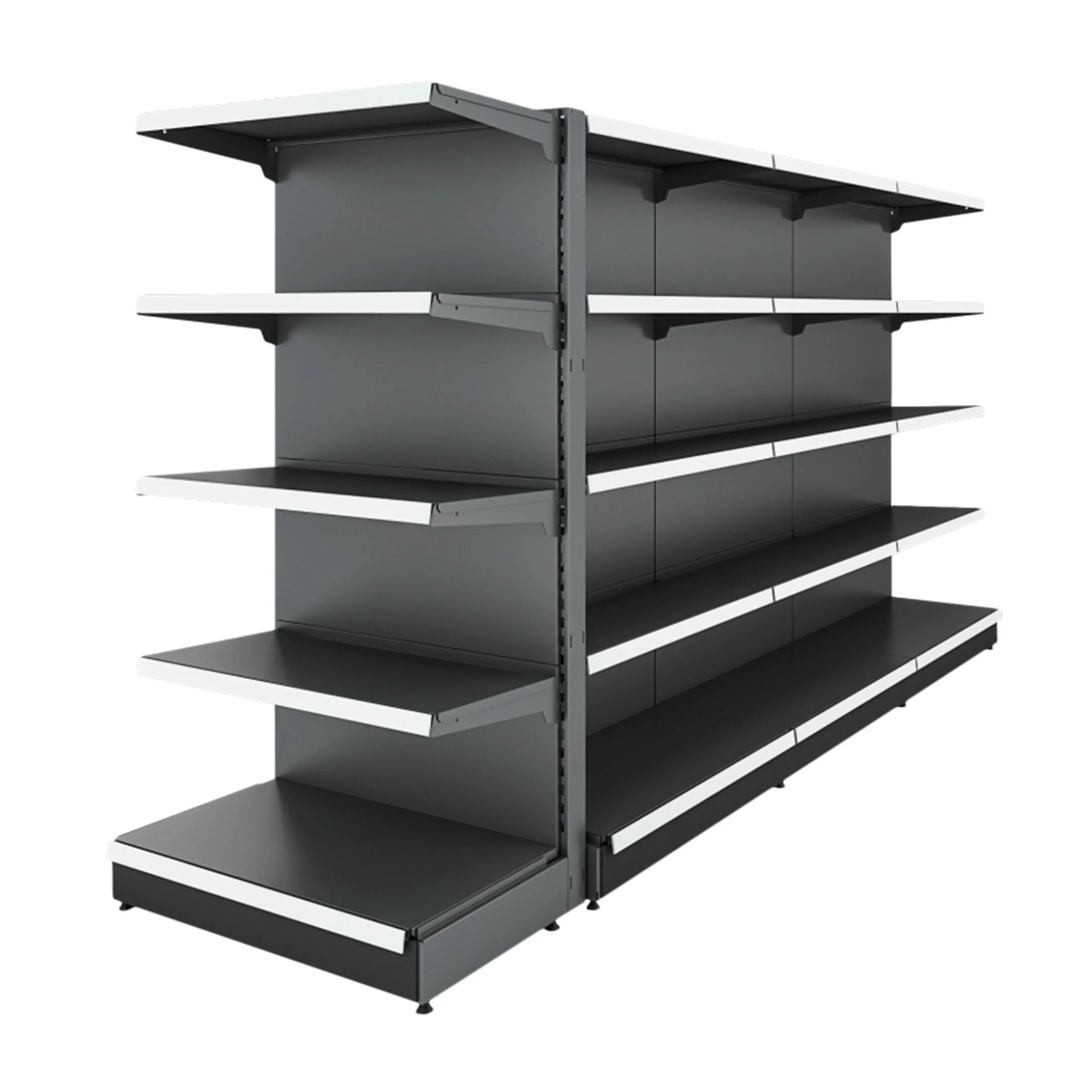 Factory Price Powder Coating Customized Layer Supermarket Shelving Gondolas Supermarket