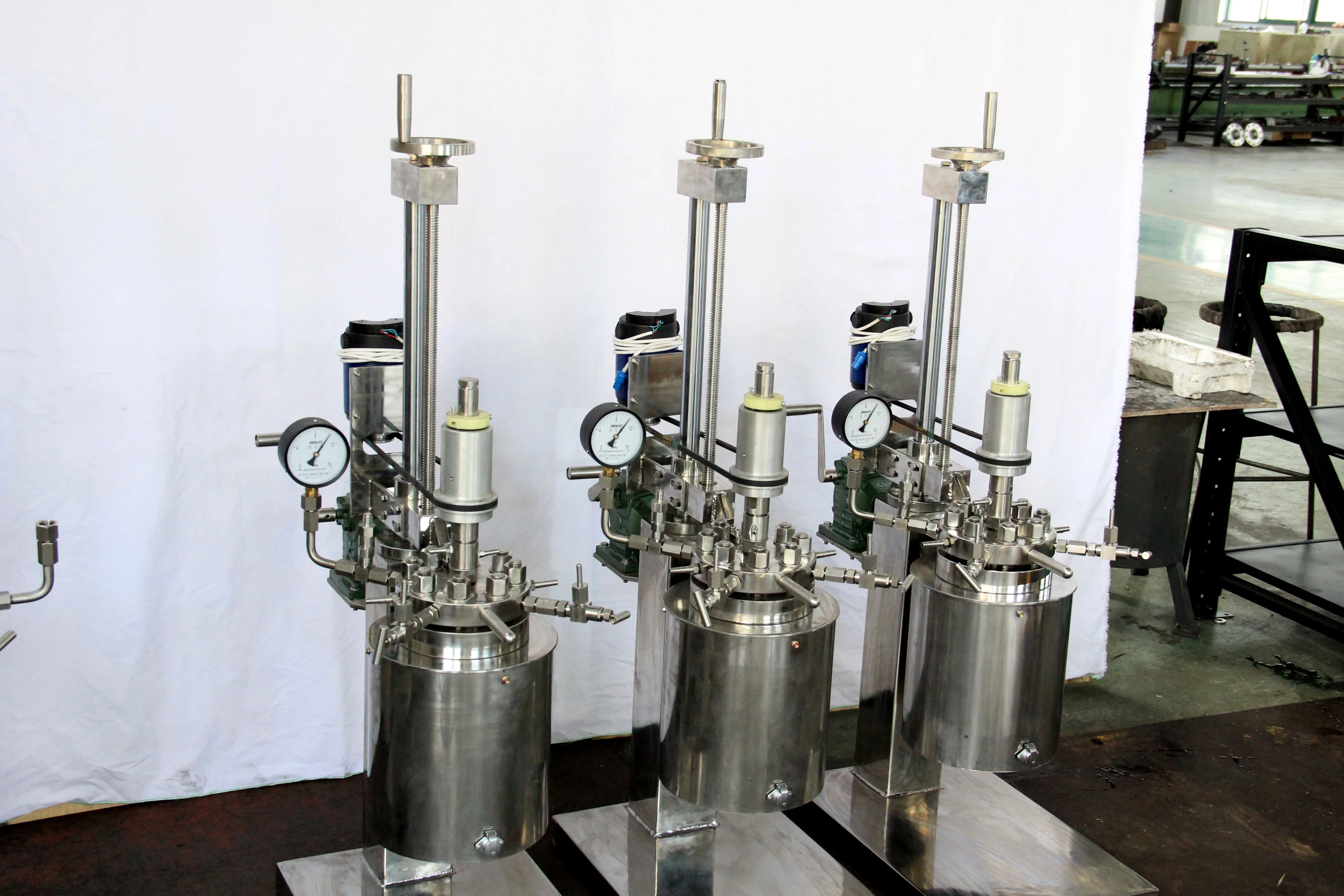 Laboratory Pressure Reactor with Lifting&Rotating device