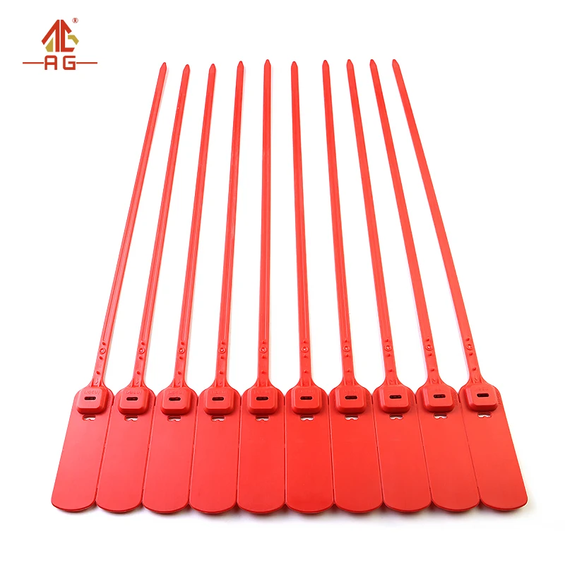 Free Sample tamper proof Self Locking plastic Cable Ties Security Seal with Serial Number