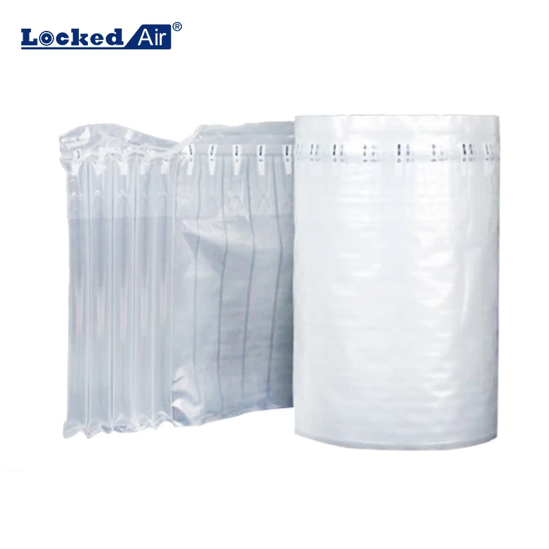 Custom shockproof air cushion inflatable milk powder wine air column bag