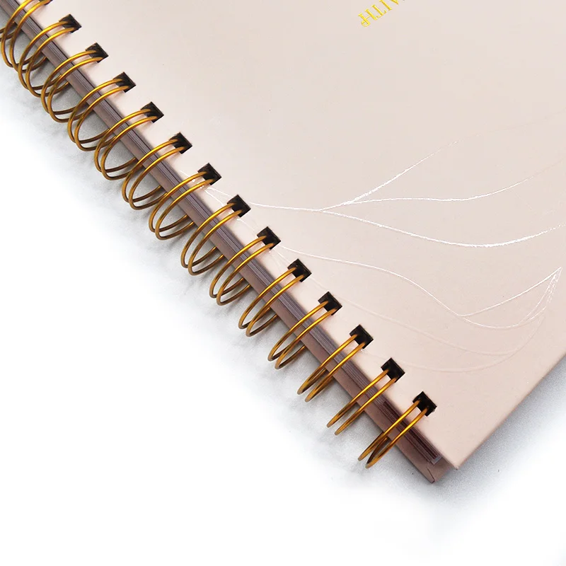 catalogue custom YO Binding printing notebook organizer Learn shopping travel fitness planner agenda planner