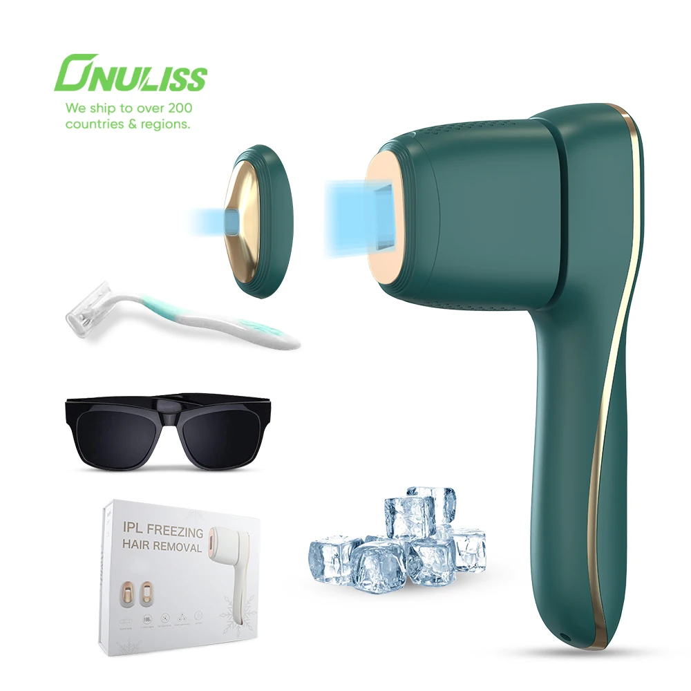 New Arrival IPL Laser with Ice Cooling 50000 Flashes Permanent Painless IPL Body Laser Hair Removal