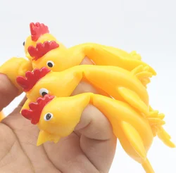 Hot Sale TPR Material Elastic Tricky Slingshot Chick Sticky Hand Toy For Children Kid And More