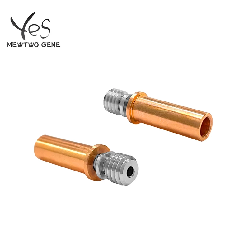 Bi-Metal E3D V6 CR6-SE CR10 Mega Vyper Anycubic Heat Block Copper All-Metal Titanium alloy 3D Printer Throat For Ender3 Hotend