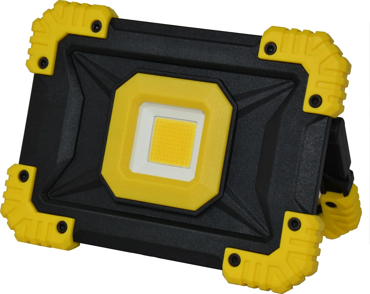 LED COB portable outdoor waterproof IP54 USB rechargeable work light for car