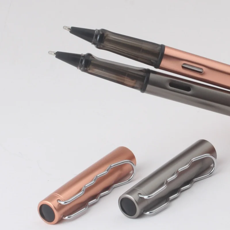 WenYi Advertising Gift Pen Student Practice Calligraphy Aluminum Rod ballpoint Pen Signature Pen With Logo