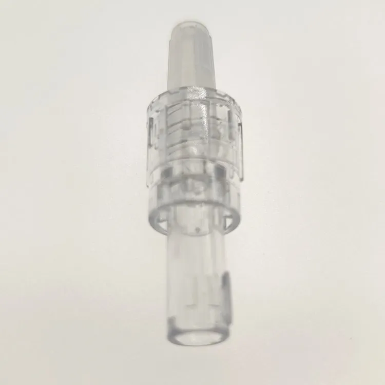 Medical disposable Luer Lock needle free connector