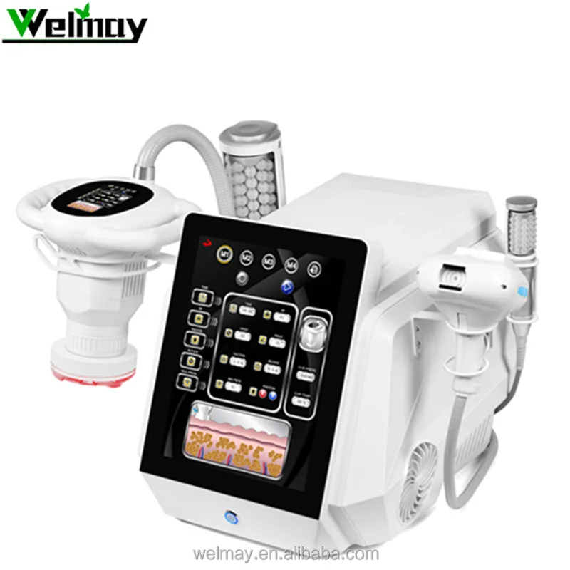 Top Sales  Factory Supply Cavitation RF Vacuum Roller Slimming Shape Machine Vacuum Roller Massage Machine