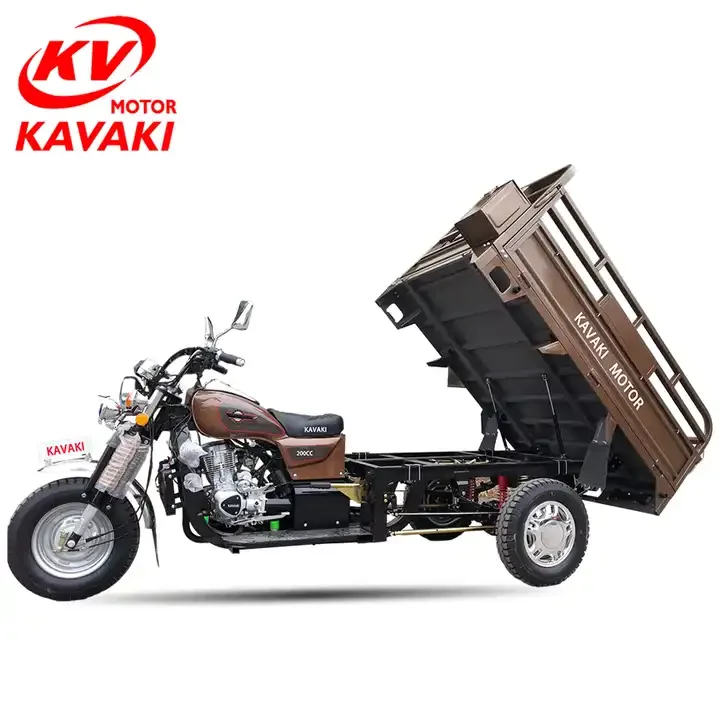 cheap price kavaki 300 cc Customized tricycle air-cooled motorized tricycles cargo moto tricycles