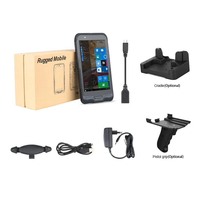 6inch Wins PDA Z8350 CPU 4G RAM 64G ROM Barcode Scanner Rugged Handheld Industrial Data Collector