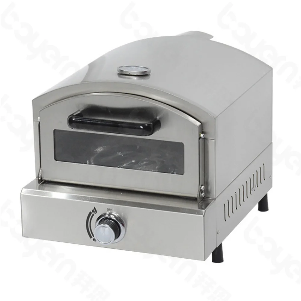 Gas Electric Pizza Oven Commercial Toasters Pizza Ovens Commercial Kitchen BBQ Outdoor Roasting Oven Pizza Baking Equipment
