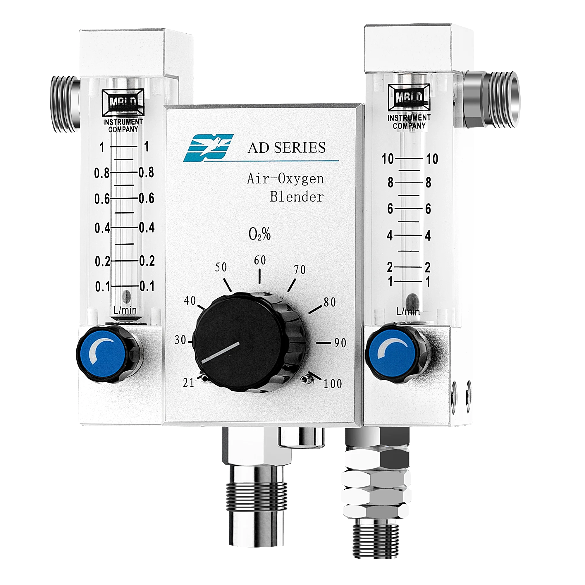 AD series air oxygen Blender medical for neonate bed cpap/hood/nasal catheter/incubator with CE &ISO with high quality