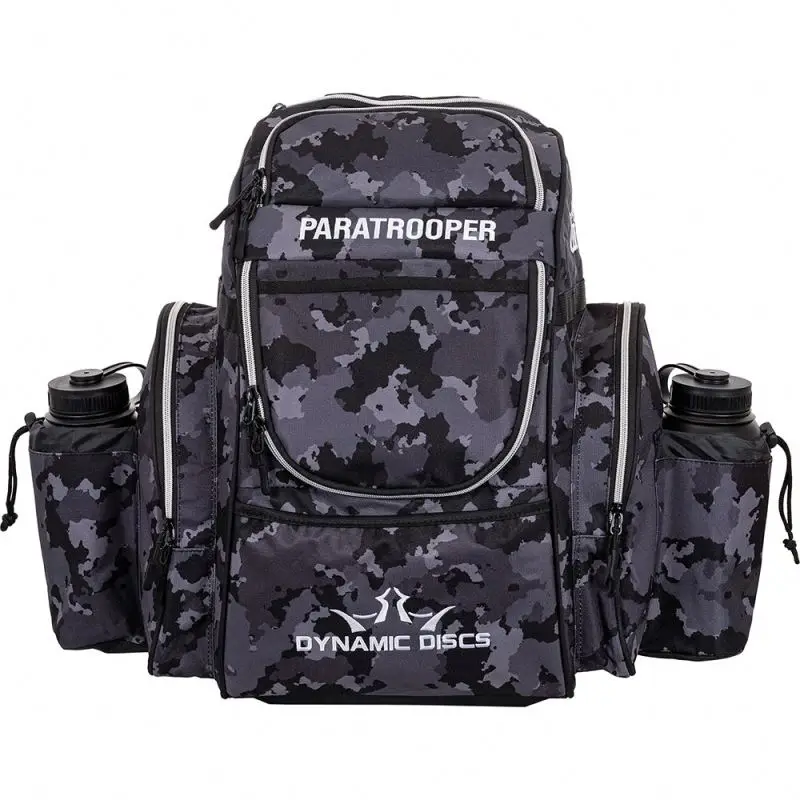 Dynamic Outdoor Sport Waterproof 900D 22 Disc Practice Backpack Frisbee Squatch Grip Back Pocket Disc Golf Bag