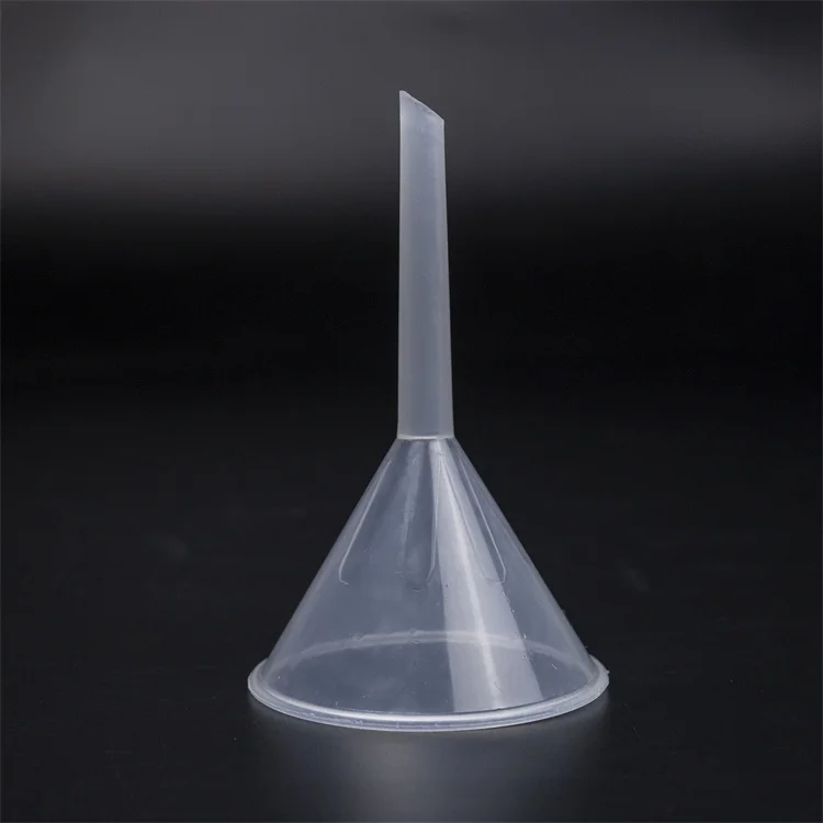 Фабричная прямая лабораторная недорогая портативная большая прозрачная пластиковая воронка