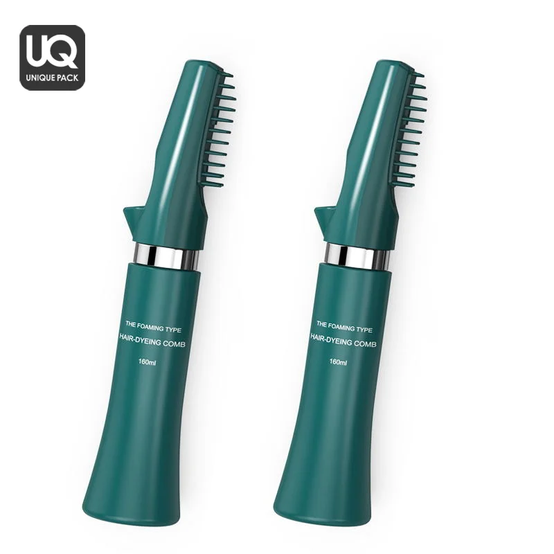 Root Comb Applicator Bottle Hair Foam Mousse Bottles With Brush Hair Dye 150Ml Foam Pump Bottle