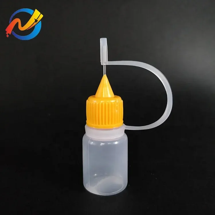 10 ml needle tip applicator bottle PET needle tip plastic dropper oil fill bottle needle tip plastic bottle