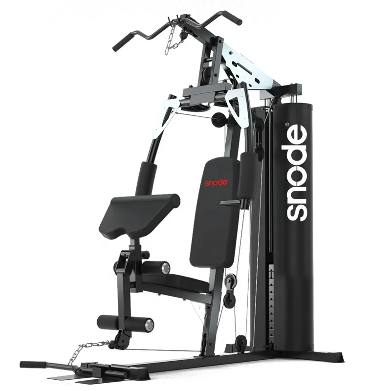 snode functional trainer cable crossover smith machine squat rack fitness with weights for home gym use