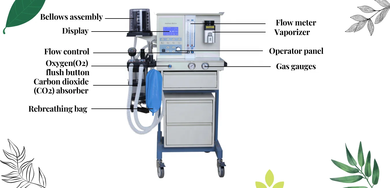 Anesthesia Machine Clinic Anesthesia Machine Price Hospital Anesthesia