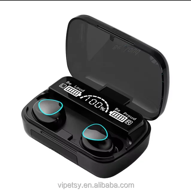 High quality Mini headphones TWS Wireless Headphones Noise Cancelling M10 Bluetooth Waterproof Sports Touch Running headphones