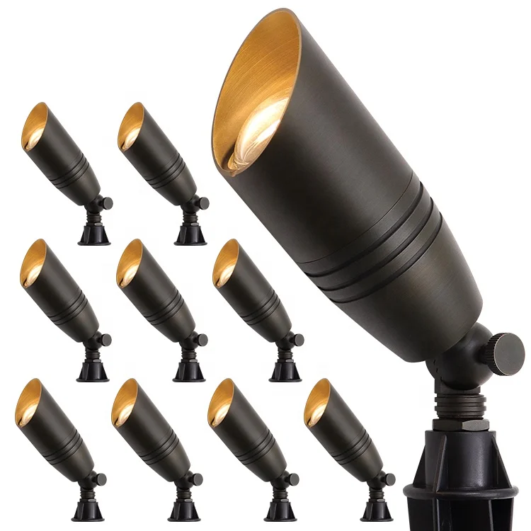 LT2105 USA Warehouse 2700K-6000K IP65 Waterproof 12V Outdoor Led In-Ground Landscape Lighting Spotlight Lawn Lights With ETL