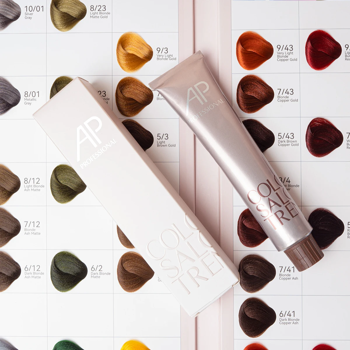 AP Private Label Salon Wholesale Professional and Permanent Ammonia Free PPD Hair Dye