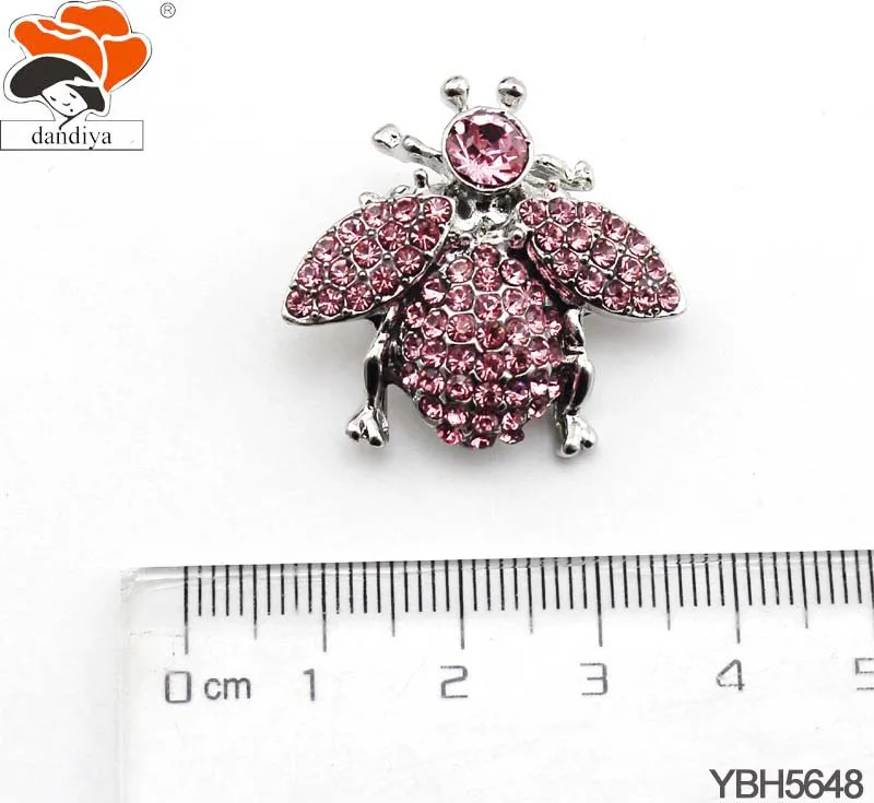Pink BEE with Crystal Rhinestone brooch FOR Mary Kay woman brooch gift CUSTOM color Black Pink Brooch Pins