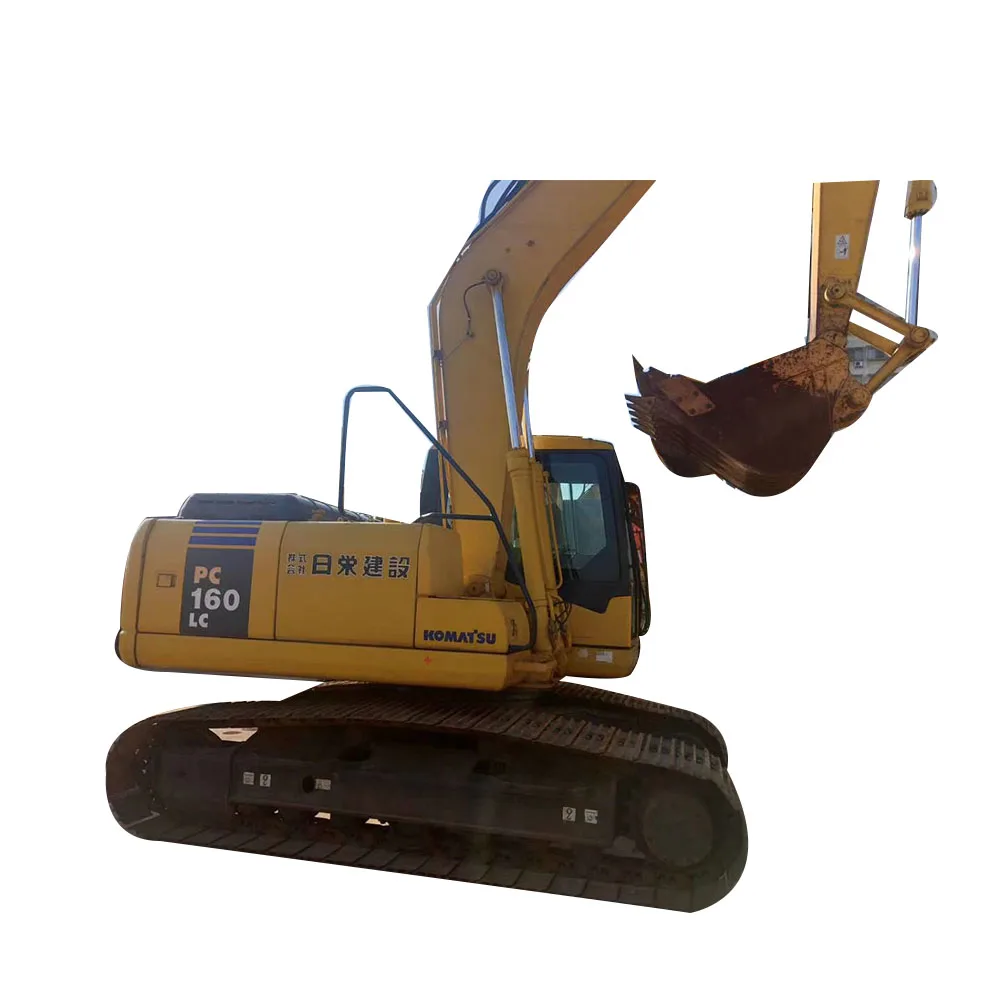 Discount Factory Outlet Best Price Machine Used Komatsu PC160 16 tons Medium Crawler Excavator In Stock.