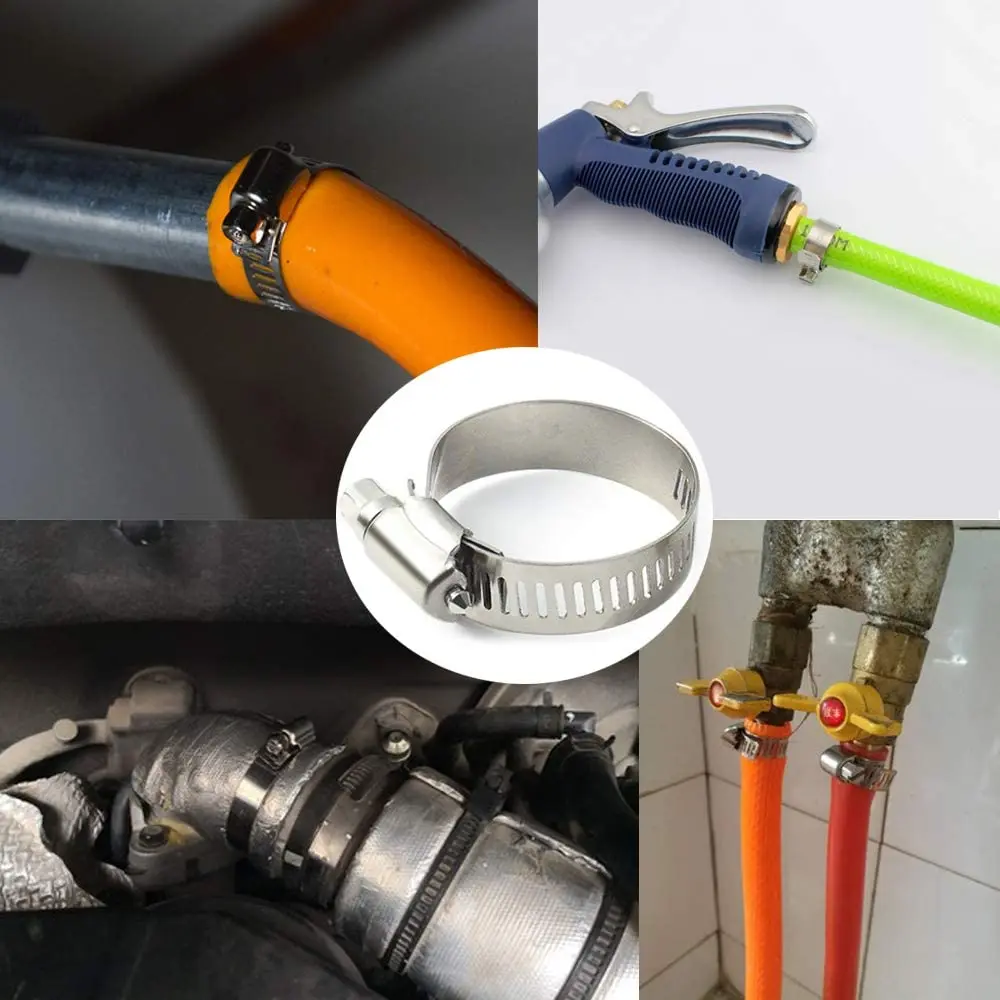 Stainless steel customizable high quality american type hose clamp