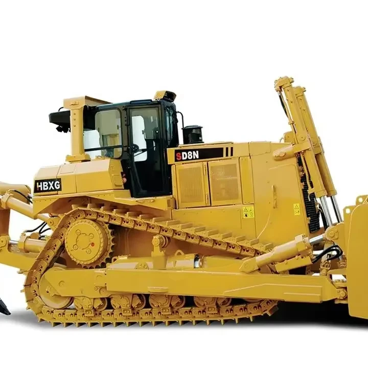 Бульдозер SD8n 320HP гидравлический гусеничный бульдозер с кабиной и потрошителем