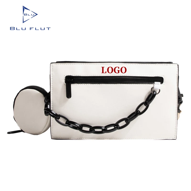 Blu Flut High Quality Leather Messenger Bag For Men Fashion Men Crossbody Bag