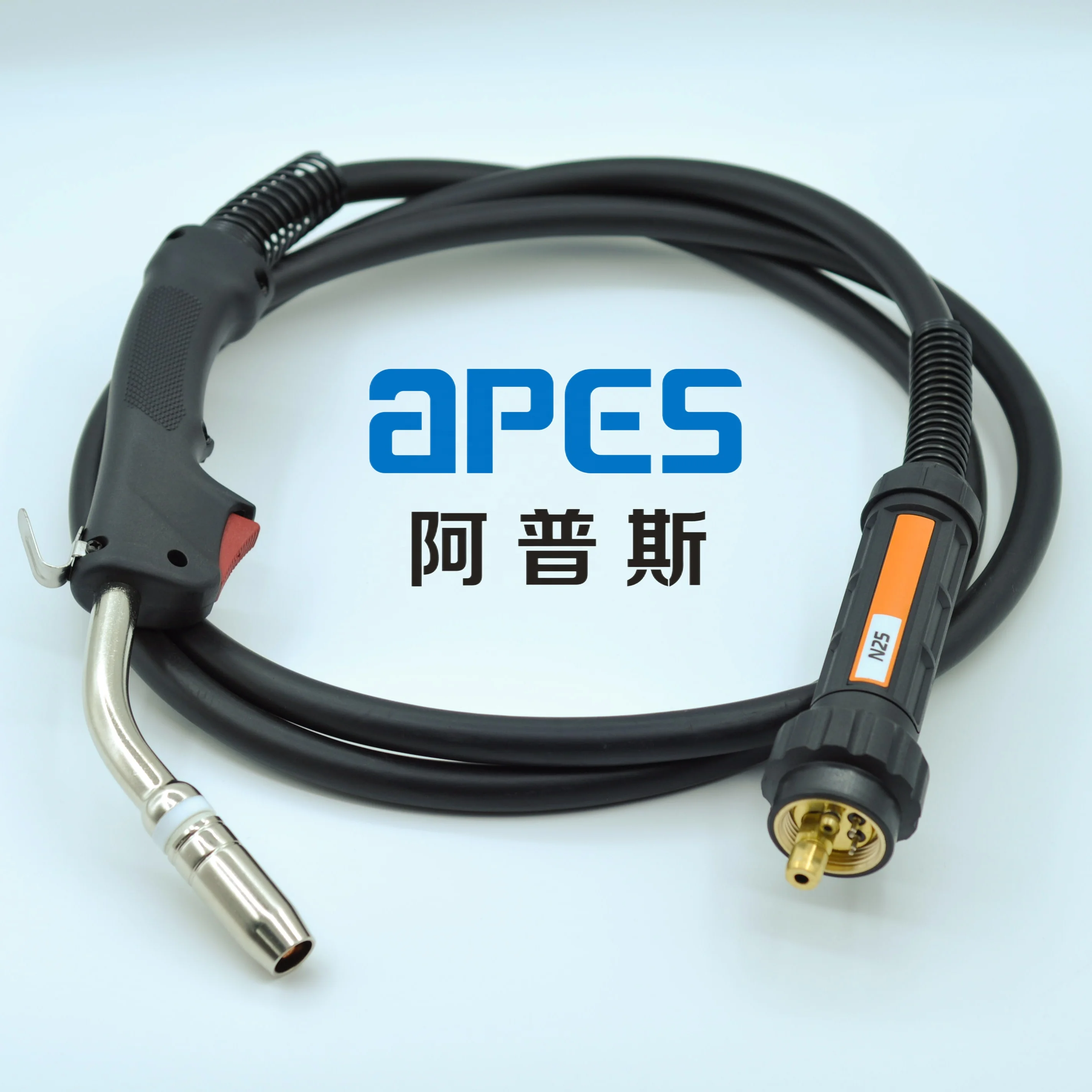 25AK MIG Torch сварочный пистолет евро разъем воздушное охлаждение корпус пистолета OEM хорошее качество Лучшая цена