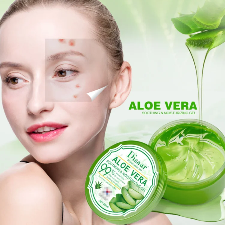 Hot selling moisturizing face skin care 99% pure aloe vera