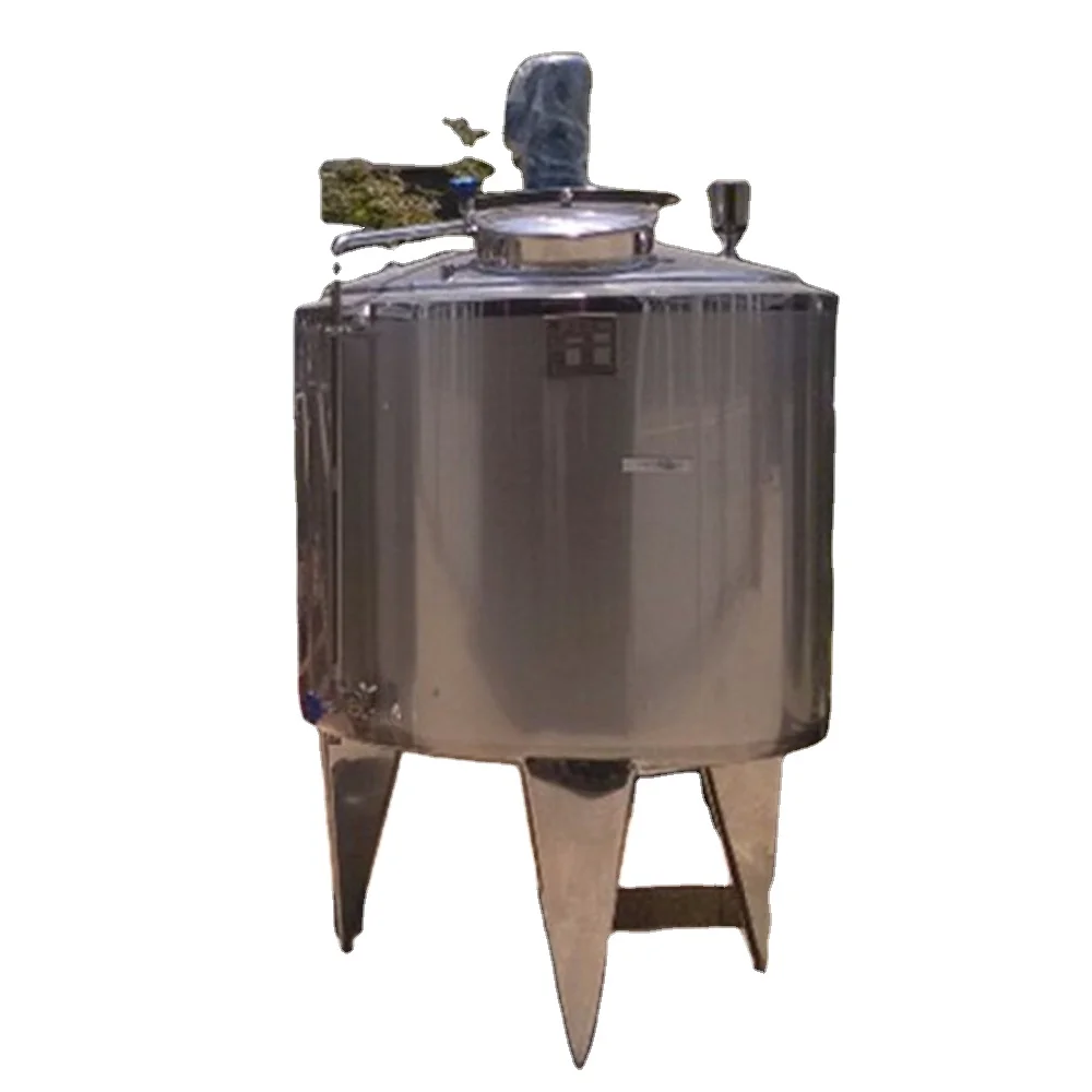 Hot water heating tank Steam heating/cold water cooling mixing tank