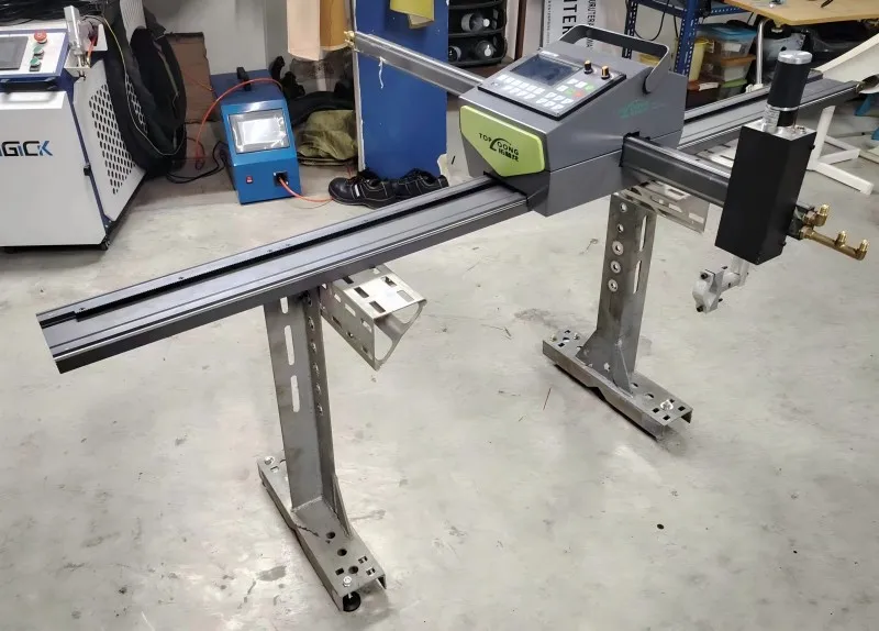 1000 x 1500 mm Portable CNC plasma Cutting Machine 1 x 1.5 meter effective nesting dxf dwg cut drawings lgk 80a 63a 120a hd