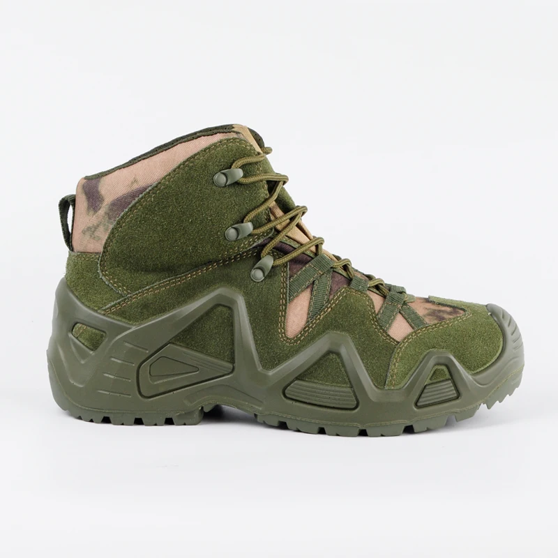 Cross outsole jungle boots and Tactical boots  Lightweight Outdoor cow suede waterproof shoes