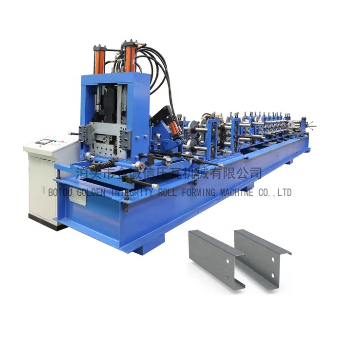 Wholesale Steel Frame C U Z Purlin Roll Forming Machine C Purlin