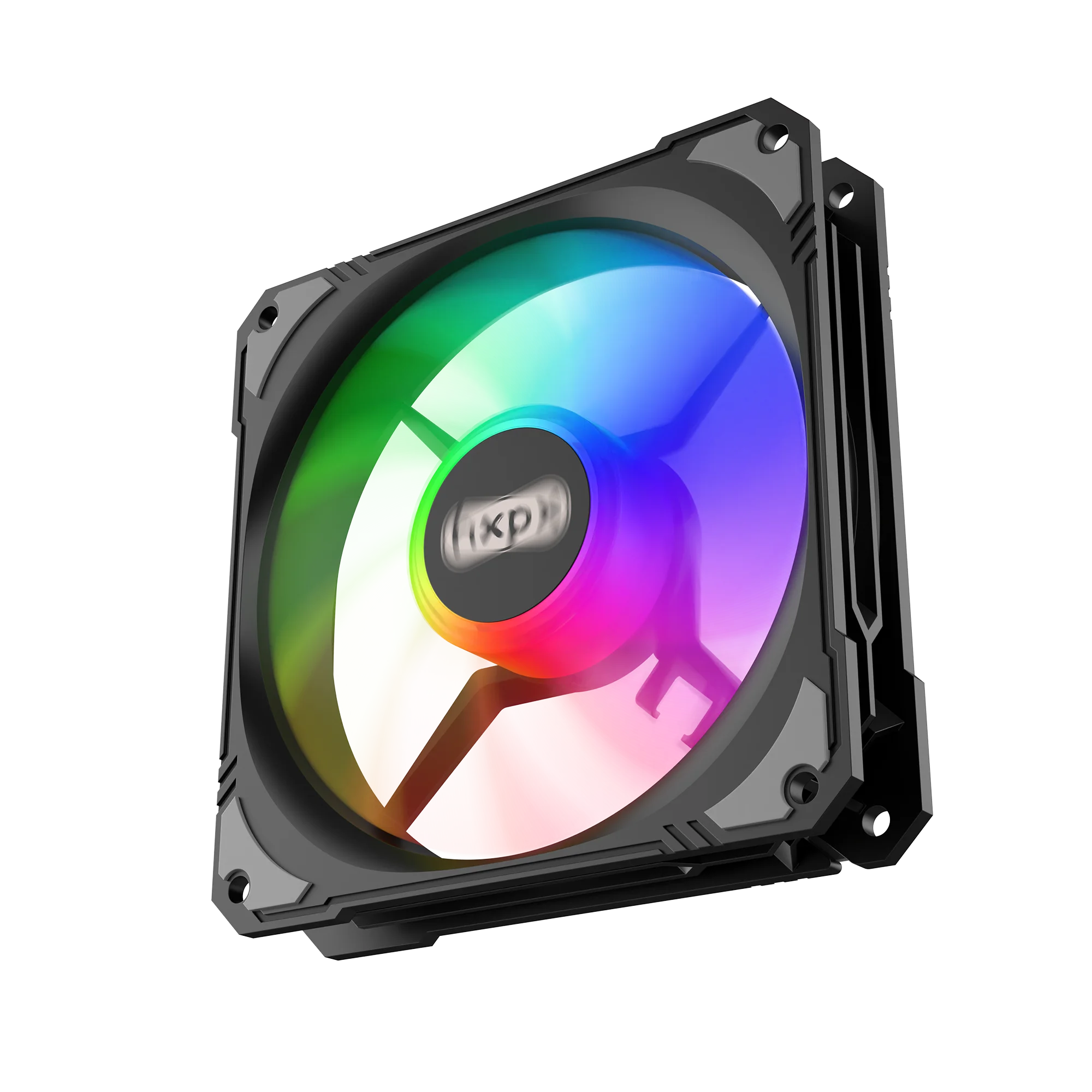 OEM Frozen ice F-FI12 12cm BLACK PWM 4PIN Case fan lil heatstick fan PC Computer CPU fans Cooling LED With MB sync ARGB Lighting