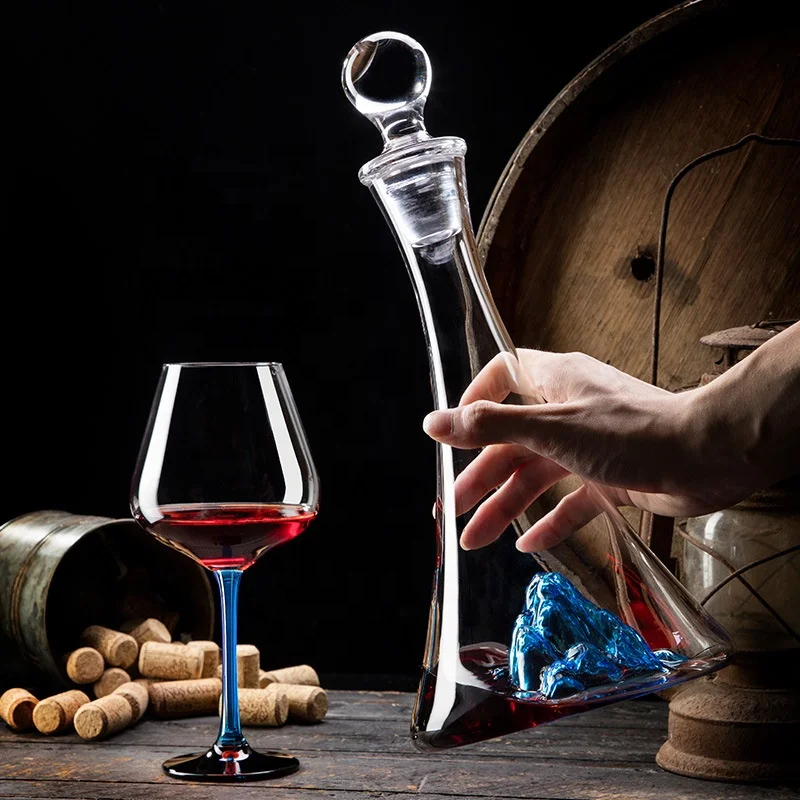 Factory Wholesale china lefu Custom Glass Winery High borosilicate Glass Wine Decanter for Household