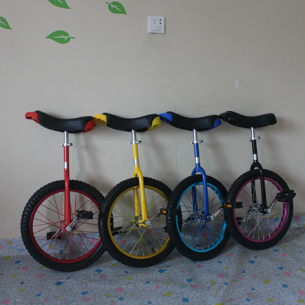 Одноколесный велосипед, алюминиевая рама, 1 колесо, 16 18 20 24 дюйма