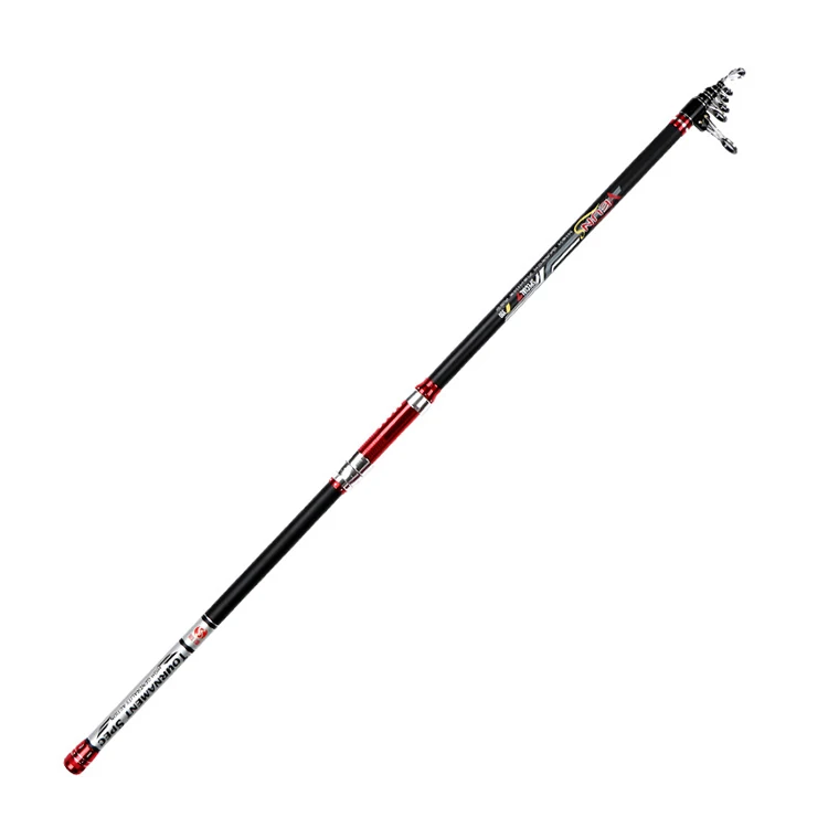 Saltwater Telescopic Fishing Rods High Carbon Guide Ring Rods Fishing