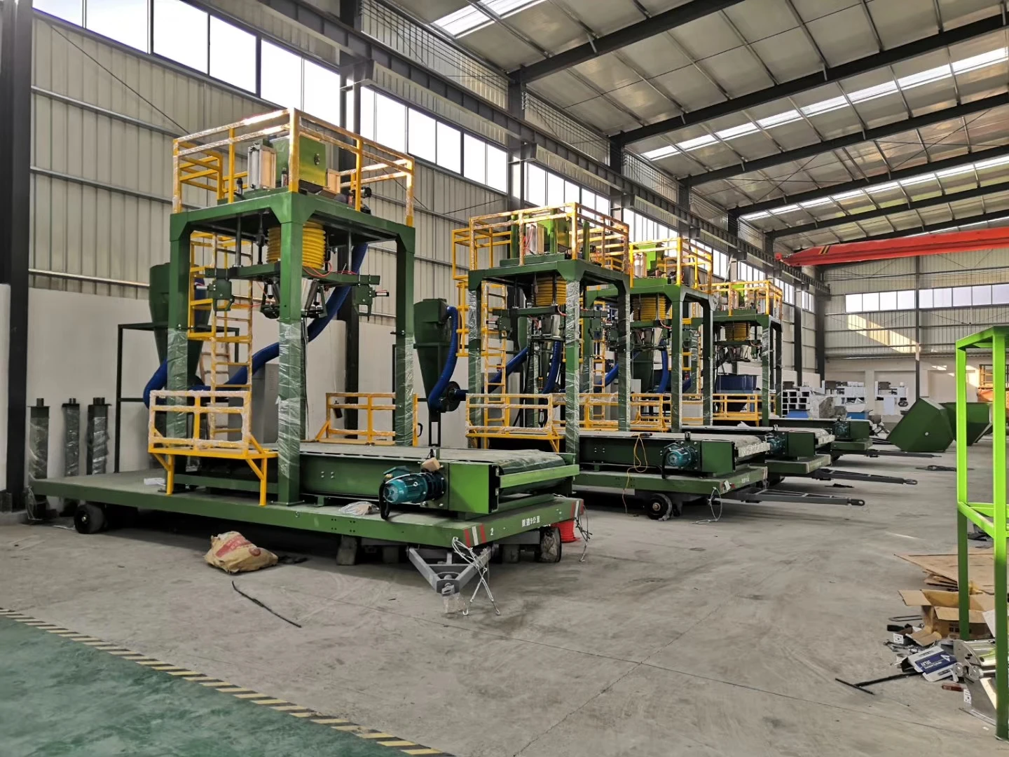 Quantitative Open Bag 25kg Carbon Black Powder Packaging Machine