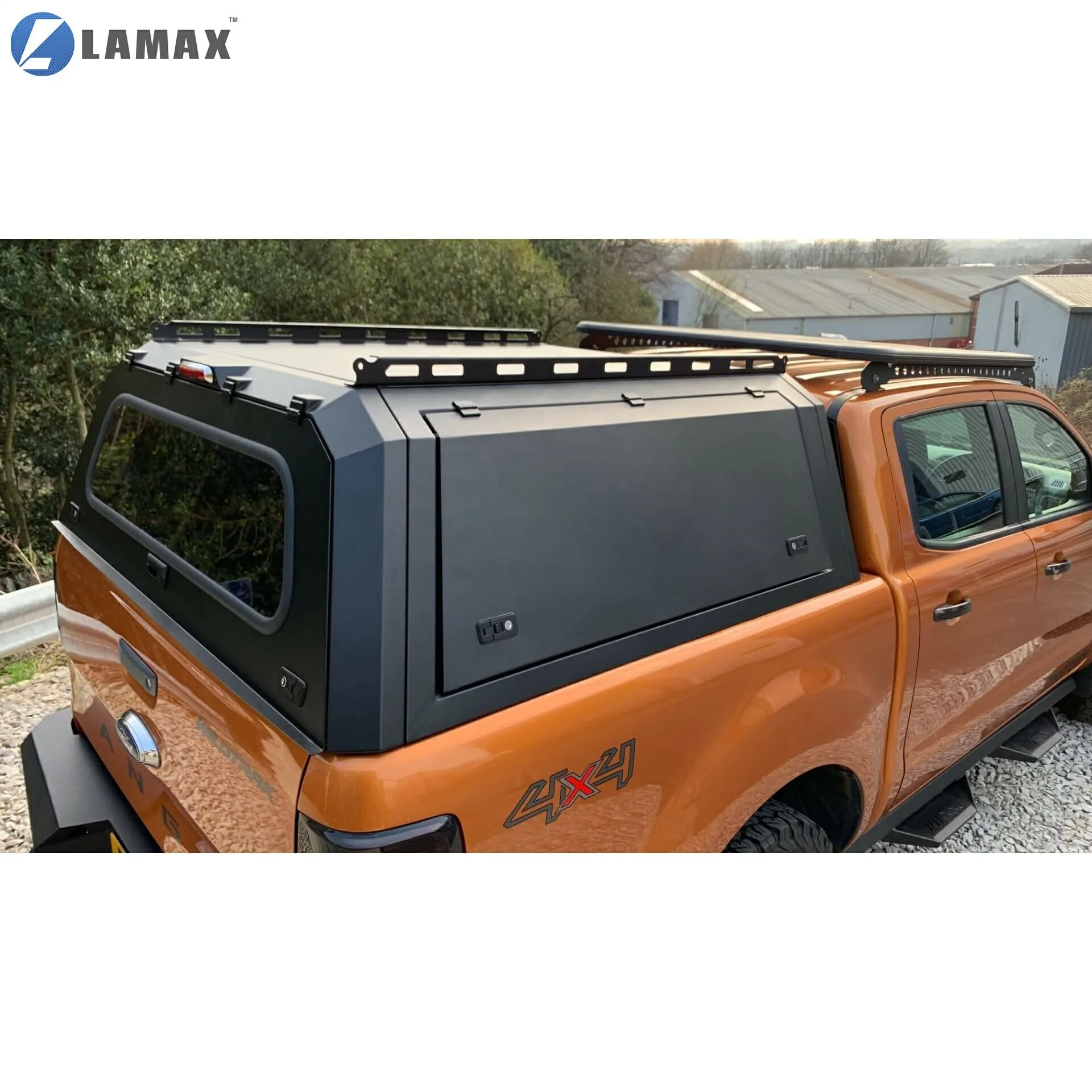 LAMAX Offroad Aluminum Hardtop Bed Cover Canopy For Ford Ranger Raptor 19-21