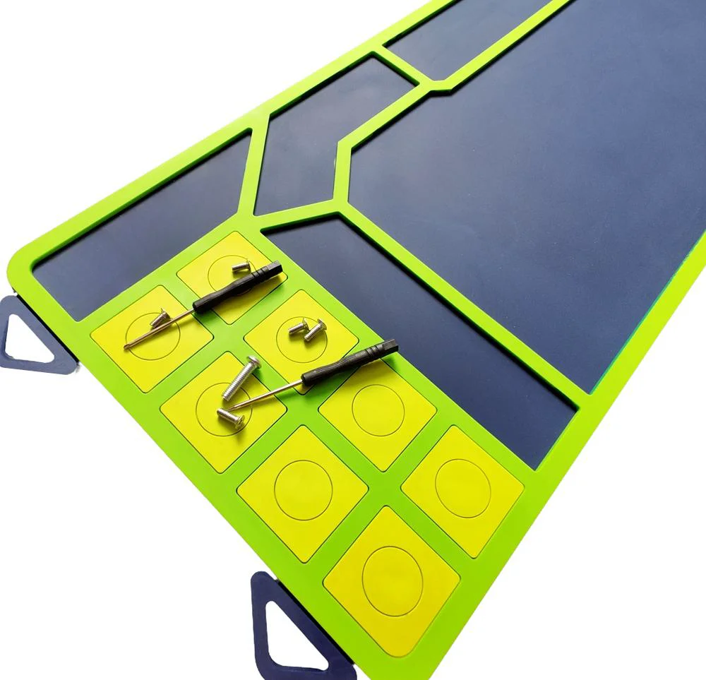 Big Size Anti Oil Waterproof Chemical Resistant Long Gun Cleaning Mat Blank Rubber Magnetic